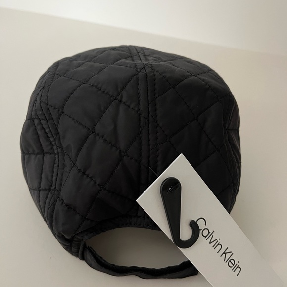 Womens Sports Cap Black Soft Basic Calvin Klien Everyday Ess One Size Fits All - Picture 2 of 9